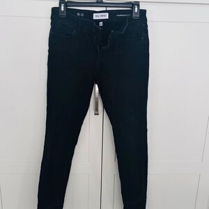 DL1961 Margaux Midnight Black Skinny Jeans